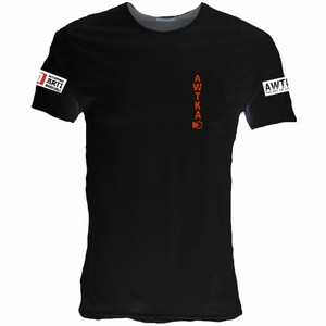 T-Shirt Nera Tecnico Uomo